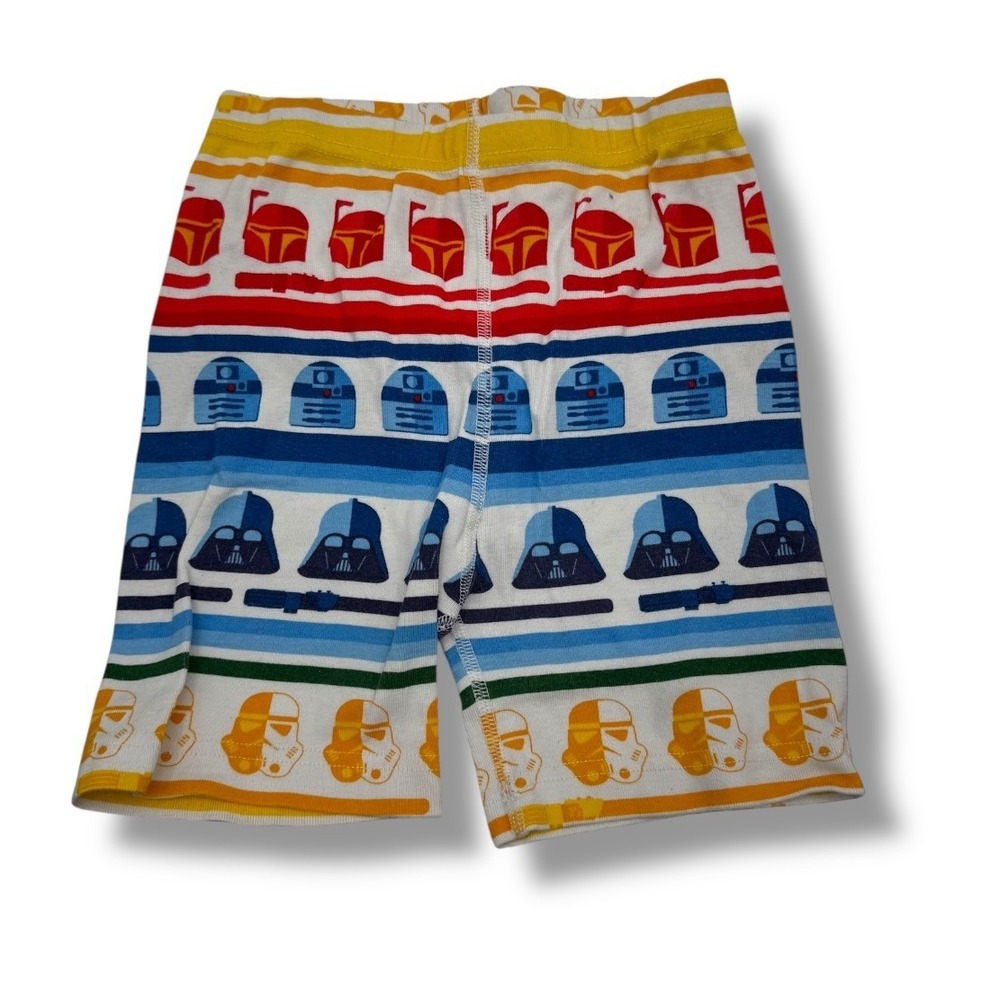 Hanna Andersson Star‎ Wars Organic Cotton Pajama Shorts Kids Size 10 Multicolor